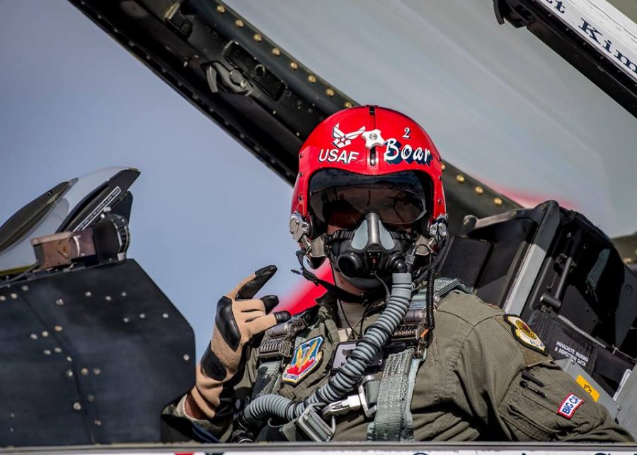 U.S. Air Force Thunderbirds Jet Demonstration Team Cleveland National